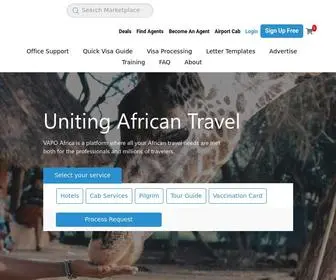 Vapoafrica.com(Vapo) Screenshot