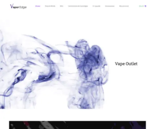 Vapor-Edge.com(Vapor Edge) Screenshot