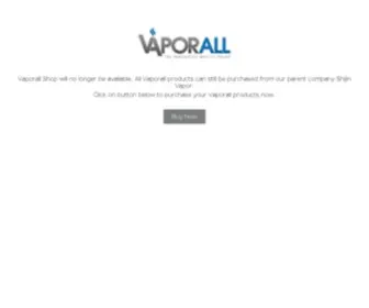 Vaporall.com(Vapor) Screenshot