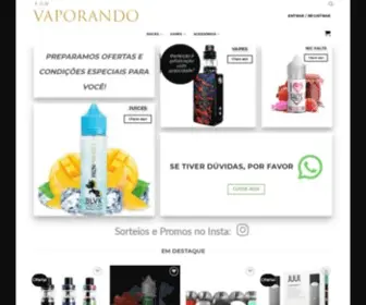 Vaporando.com.br(Vaporando) Screenshot