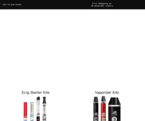 Vaporcouture.com(Shop For Vapor Cigarettes from Vapor Couture) Screenshot