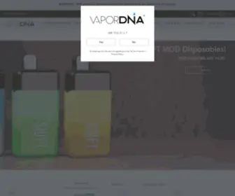 Vapordna.com(Vape Shop Online) Screenshot