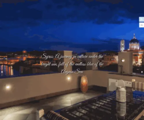 Vaporetto.gr(Villa in Syros) Screenshot