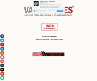 Vaporjoes.ca(Vaping) Screenshot