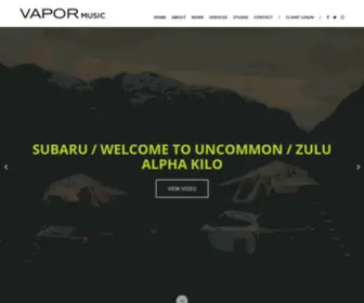 Vapormusic.com(VAPOR MUSIC) Screenshot