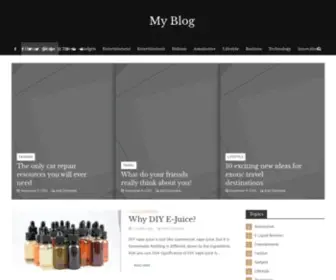 Vapors-Ecigs.com(My Blog) Screenshot