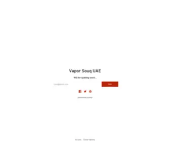 Vaporsouq.ae(Vapor Souq UAE) Screenshot