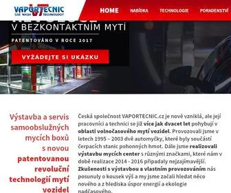 Vaportecnic.cz(Výstavba a servis samoobslužných mycích boxů) Screenshot