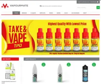 Vapourmate.co.uk(Online Vape Shop Liverpool) Screenshot