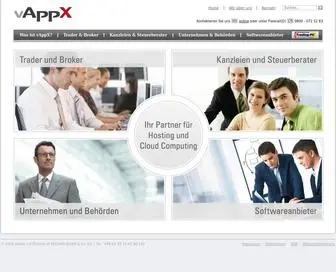 Vappx.com(XECURIS GmbH & Co) Screenshot