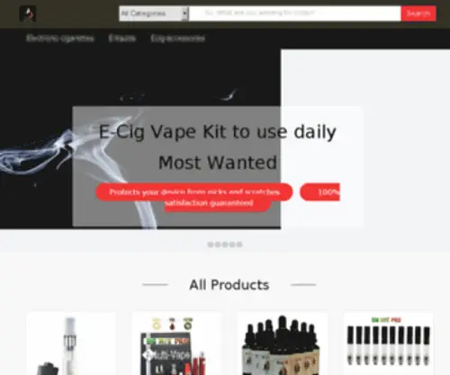 Vapureeliquid.com(Vapure Electronic Cigarettes and eLiquid) Screenshot