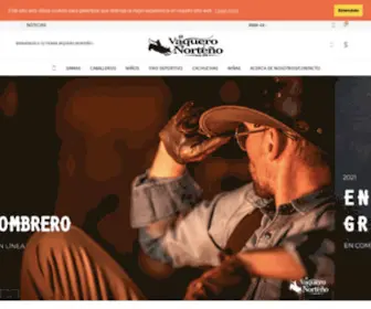 Vaqueron.com(Vaquero Norteño) Screenshot