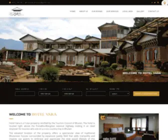 Varabhutan.com(Hotel Vara) Screenshot