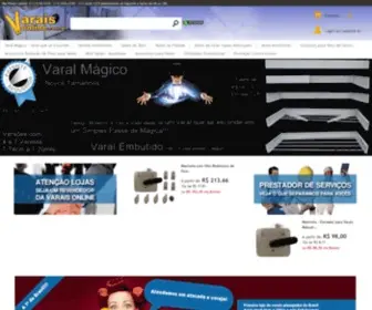 Varaisonline.com.br(Varais Online) Screenshot