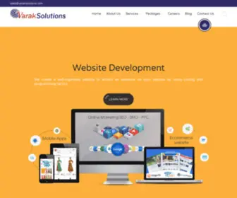 Varaksolutions.com(SEO, Digital Marketing & Web Design Company) Screenshot