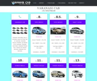 Varanasicab.com(Varanasi CAB) Screenshot