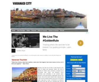 Varanasicity.com(Varanasi Tourism) Screenshot