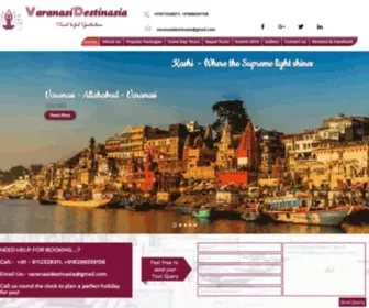 Varanasidestinasia.com(Varanasi Destinasia) Screenshot