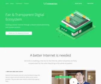 Varanida.com(Decentralized, Fair and Transparent Digital Ecosystem) Screenshot