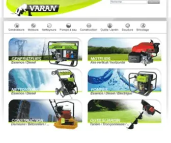 Varanmotors.com(Bienvenue sur le site Varan Motors BC) Screenshot