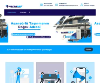 Varansoynakliyat.com.tr(Evden Eve Nakliyat İstanbul) Screenshot