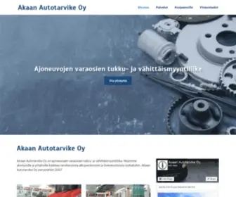 Varaosa.fi(Akaan Autotarvike Oy on ajoneuvojen varaosien tukku) Screenshot