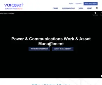 Varasset.com(Work & Asset Management Software For Power & Communication) Screenshot