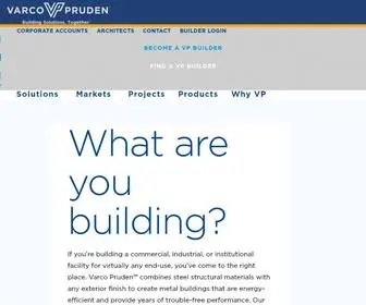 Varcopruden.com(Varco Pruden Buildings) Screenshot