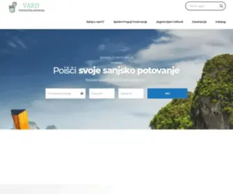 Vard.si(Turistična agencija VARD) Screenshot