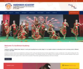 Vardhmanacademy.com(Vardhman Academy) Screenshot