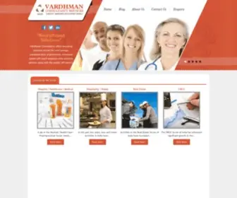 Vardhmanconsultancy.com(Vardhman Consultancy Services) Screenshot