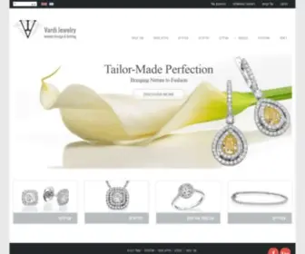 Vardijewelry.com(תכשיטי) Screenshot