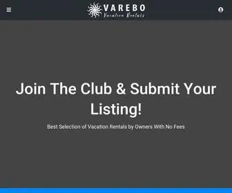 Varebo.com(Homepage) Screenshot