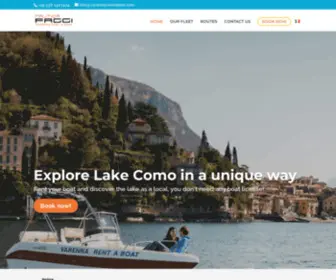 Varennarentaboat.com(Discover Lake Como by boat) Screenshot