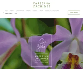 Varesinaorchidee.it(Varesina Orchidee) Screenshot