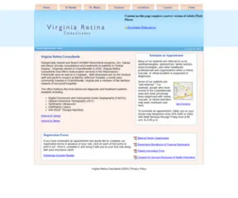 Varetina.com(Specializing in diseases and surgery of the retina) Screenshot