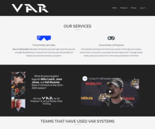 Varfootball.com(VAR Systems) Screenshot