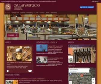 Varfurdo.com(Várfürdő) Screenshot