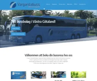 Vargardabuss.se(Vårgårda Buss) Screenshot