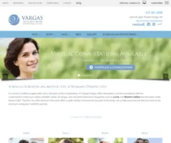 Vargasfaceandskin.com(Vargas Face and Skin Center) Screenshot