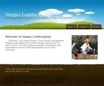 Vargaslandscaping.biz(Vargas Landscaping and Maintenance) Screenshot