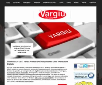 Vargiuscuola.it(Soluzioni informatiche) Screenshot