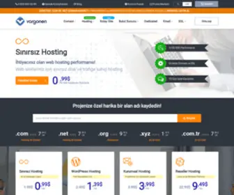 Vargonen.services(Türkiye’nin En İyi Domain ve Hosting Firması) Screenshot