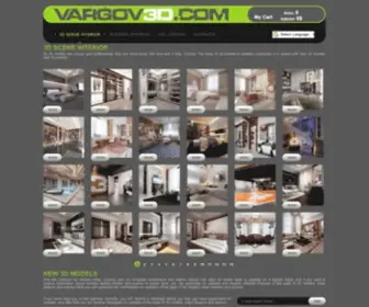 Vargov3D.com(Free 3d models) Screenshot