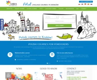 Varia-Course.com Screenshot