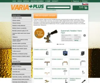 Varia-Plus.cz(Varia Plus) Screenshot