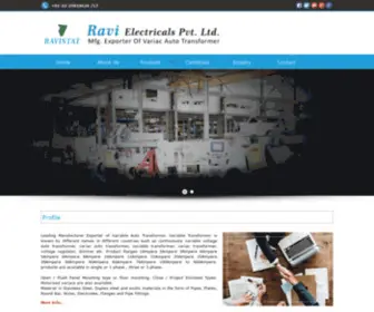 Variableautotransformer.com(Variac Auto Transformers) Screenshot