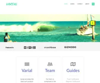 Varialsurfboards.com(Varial Surfboards) Screenshot