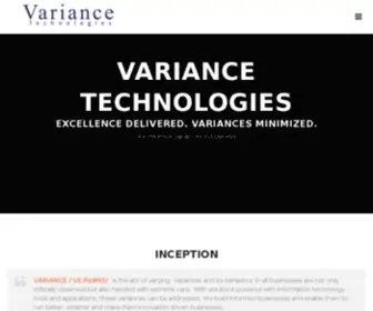 Variancetechnologies.in(This blog) Screenshot