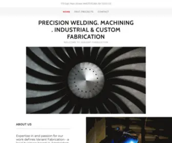 Variantfab.com(Variant Fabrication) Screenshot